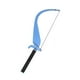thumbnail image 1 of Herramienta para tatuaje de cejas Ecomeon regla Auxiliar de tatuaje Microblading color azul, 1 of 6