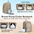 thumbnail image 2 of Mochila mommore para extractor de leche y funda para portátil, 2 of 7