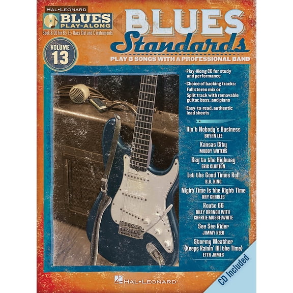 Hal Leonard Blues Play-Along: Blues Standards: Play 8 Songs with a Professional Band (Other)