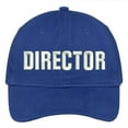 thumbnail image 1 of Trendy Apparel Shop Director Embroidered Soft Cotton Low Profile Dad Hat Baseball Cap, 1 of 2