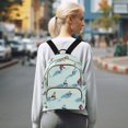 thumbnail image 7 of FORMRS Mini Backpack Purse for Women Travel Daypack Casual Shoulder Bag, Ice Hockey, 7 of 7