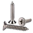 10 X 5/8" Wood Screws Flat Countersunk Head Sheet Metal Screws