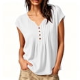 thumbnail image 2 of Sheghy Cotton Tank Top Women 100%Cotton Linen Blend Sleeveless Tee, Casual Fashion Summer Tank Top White S, 2 of 9