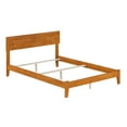 thumbnail image 2 of AFI Orlando Full Solid Wood Foundation Bed, Light Toffee, 2 of 12