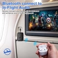 thumbnail image 2 of Transmisor Bluetooth 5.4 YFYYF Premium con aptX para avión, 2 of 8