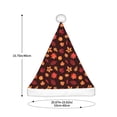 thumbnail image 3 of Cauagu fall Maple leaf for Adult Christmas Hat,1-Pack Xmas Holiday Hat Santa Hat for Women & Men Festive Headwear Accessories Fit for Christmas/New Year/Party, 3 of 6