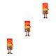 thumbnail image 3 of Bearachild Feliz Navidad adornos colgantes ventana Santa Claus decoración puerta bandera Banner Type3 NO3, 3 of 6
