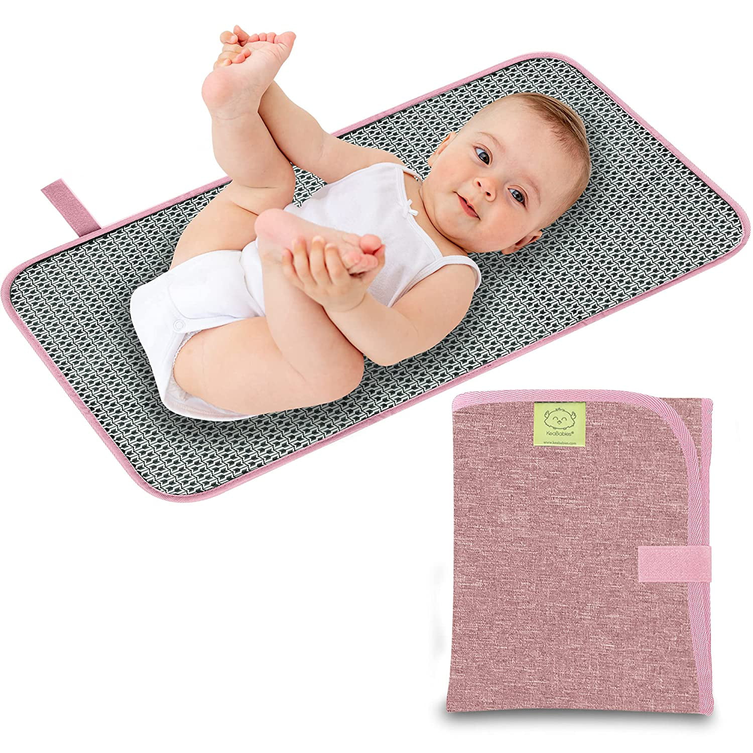 Baby Deluxe Padded Changing Diaper Mats Waterproof Soft PVC Nappy Changer pt 