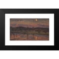 thumbnail image 2 of Herman Norrman 18x12 Black Modern Framed Museum Art Print Titled - Moonlit Landscape (1901), 2 of 5