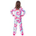 thumbnail image 3 of Scooby-Doo Girls' Tie-Dye Flower Power Union Suit Footless Sleep Pajama, 3 of 8