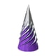 thumbnail image 1 of Cono Fidget, El Cono Imposible, Pirámide Imposible, Escultura de Paso a Través de Pirámide Imposible, Juguete de Cono Espiral Impreso en 3D, Juguete Fidget de Pirámide de Paso a Través, 1 of 7
