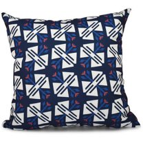 Simply Daisy 16" x 16" Jodhpur Ditsy Geometric Outdoor Pillow