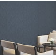 thumbnail image 2 of Warner Naila Indigo Geo Weave Wallpaper, 2 of 3
