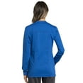 thumbnail image 5 of Cherokee Workwear Revolution Tech Women's Warm Up Scrubs Jacket Zip Front WW305AB, 5 of 5