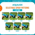 thumbnail image 5 of Aqua Joe Multi-Function Hose Nozzle with Smart Throttle & Oscillating Sprinkler, 5 of 11