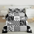 thumbnail image 2 of Manfei Boys Construction Truck Bedding Comforter Set, Tractor Machinery Twin Comforter Sets, Cartoon Vehicle Reversible Bedding Set, Super Cozy Room Decor, 2-Piece, 2 of 8