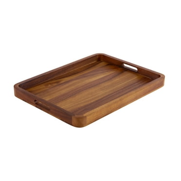 Kalmar Home LLC Large Rectangular Serving Tray - Solid Bottom