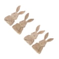 thumbnail image 6 of unbranded 4 pcs  Resin Easter Rabbit Model Small Easter Bunny Figurine Rabbit Adornment Bonsai Decor, 6 of 8