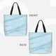 thumbnail image 2 of Balery Light Blue Marble Bolsa de Mano para Mujeres con Cremallera, Bolsa de Gimnasio con Compartimentos, Bolsa para Laptop, Bolsa para Trabajo, 2 of 7