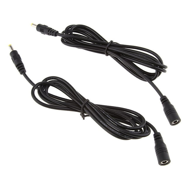 Paquete de 2 Cables de Adaptador perfecl Conector de Enchufe 4,0x1,7 mm