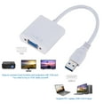thumbnail image 2 of Adaptador USB3.0 a VGA USB a VGA Tarjeta de video externa Convertidor VGA para computadora portátil Abanopi Azul, 2 of 6