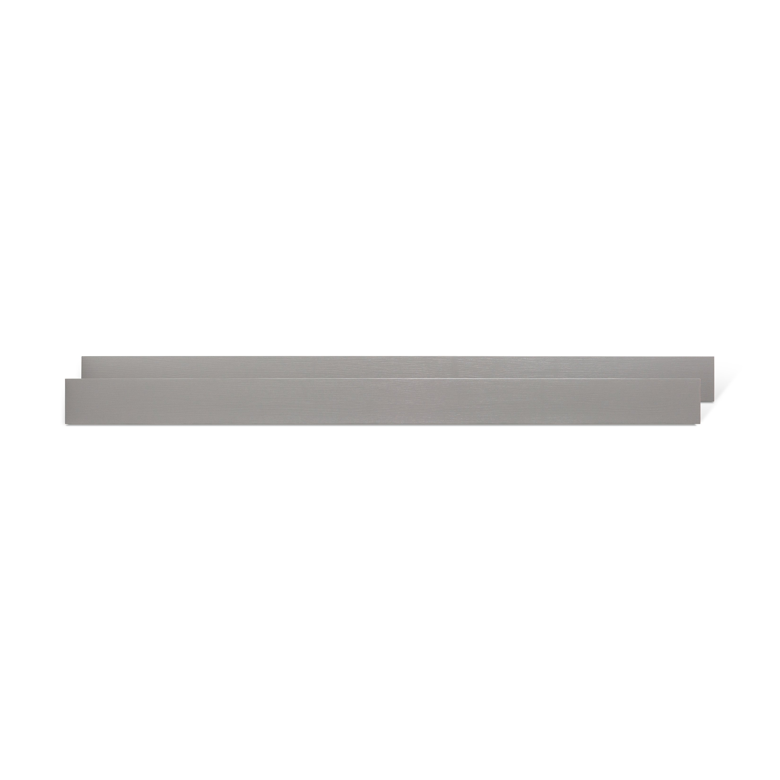 Child Craft Full Bed Rails for Quincy, Stella, Rylan, Calder, Hampton and Woodland Cribs, Brushed Pebble