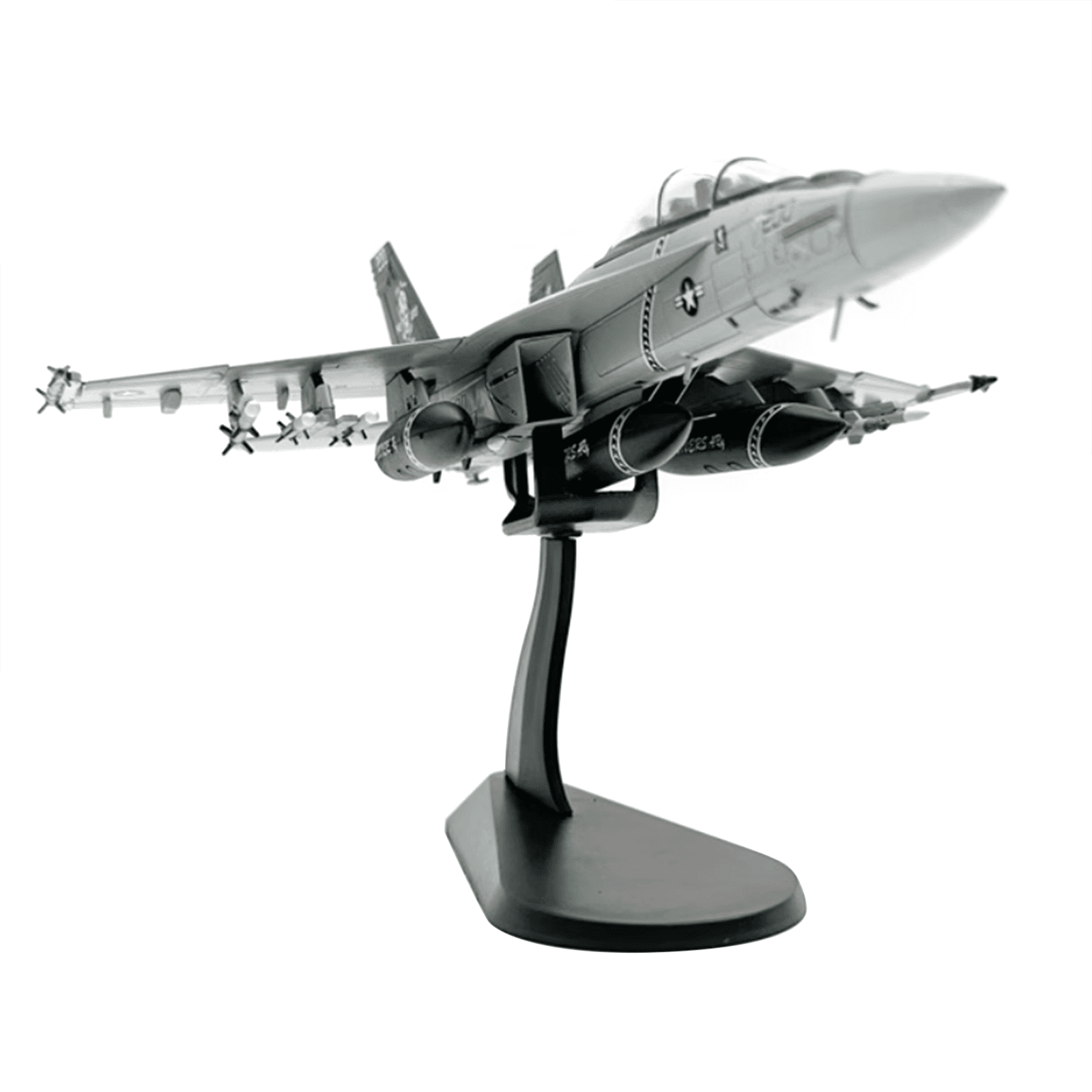 1/72 Scale American F/A-18F Super Hornet Alloy Aircraft Model High Simulation Collectible Display for Aviation Enthusiasts