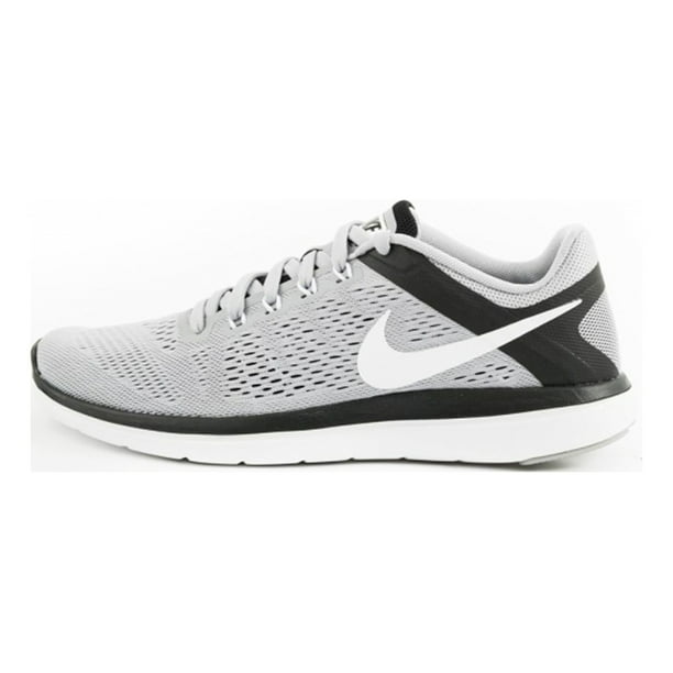 Stoel strottenhoofd zeemijl Nike Men's Flex 2016 Rn Wolf Grey/White Black Running Shoe 10 Men US (11  D(M) US, Wolf Grey/White Black) - Walmart.com