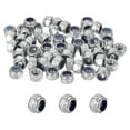 thumbnail image 1 of 60 Pcs Écrous de Verrouillage M5x0.8mm, Insert en Nylon Inoxydable 304 Écrou Autobloquant, 1 of 6