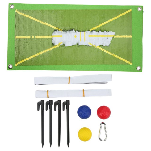 Estera de entrenamiento de Golf para detección de swing, análisis de bateo, trayectoria de swing, postura correcta de golpe, estera de práctica de Golf para interiores y exteriores