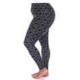 thumbnail image 3 of White Mark Women's Plus Size Super Soft Heart Print Leggings, 3 of 4