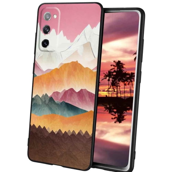 Compatible with Samsung Galaxy S20 Phone Case, Mountains-194 Case Men Women, Flexible Silicone Shockproof Case for Samsung Galaxy S20