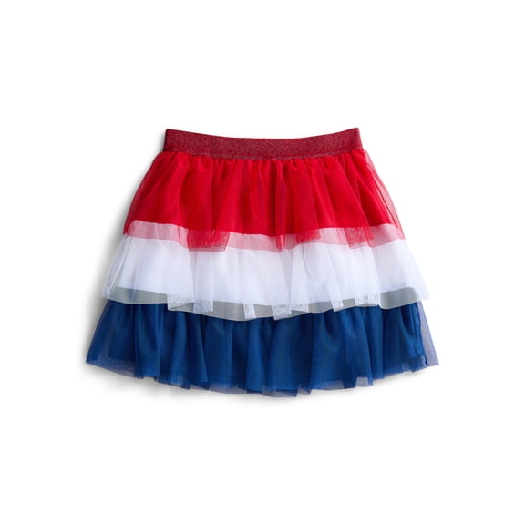 Fourth of July Girls Americana Skirt from Way to Celebrate, Sizes 4-18