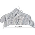 thumbnail image 2 of NewFerU Inflatable Hanger Travel X 8, White Round Shoulder, Portable Folding Clothes Drying Rack with Metal Hook, Space Saving Coat Storage Set Non Slip Foldable for Home Car Camping Indoor Outdoor, 2 of 8