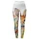 thumbnail image 4 of MKLEKYY Leggings para mujer Leggings para mujer Leggings de entrenamiento de moda Pantalones de bloque de color con estampado de Pascua Leggings suaves y elásticos, 4 of 4