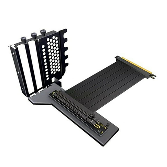 PCI Express 3.0 Extension Cable 16X PCIe Riser Cable Vertical GPU Bracket for RTX4090 Universal 7 PCI VGA Card Support