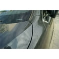 thumbnail image 4 of 5D Black Gloss Carbon Fiber Car Vinyl Wrap Sticker Decal Film Bubble Free for Cars Laptops, 4 of 5