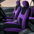 thumbnail image 2 of Car Seat Cover Full Set with Steering Wheel, Belt, & Head Rest Covers 11 Colors, 2 of 7
