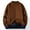 Coffee, variant on fartey Mens Sweater Knit Crew Neck Warm Solid Shirt Top Long Sleeve Casual Loose Fleece Pullover Sweater