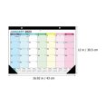 thumbnail image 2 of Creative Agenda Calendar for Home Hanging Planning English Calendar Wall Calendar, 2 of 8