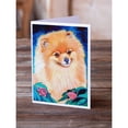 thumbnail image 2 of Pomeranian Greeting Cards and Envelopes Pack of 8, 2 of 2