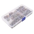 thumbnail image 4 of Hex Nut, Thread Nuts Durable Nuts 100Pcs Threaded Insert Nuts  For Home For Industry For Furniture, 4 of 8