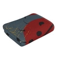 thumbnail image 3 of Kll Ladybug Ultra Absorbent & Soft Hand Towels For Bath, Hand, Face, Gym And Spa-27.5x16in, 3 of 9