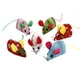 thumbnail image 1 of 6 piezas de ratones falsos juguetes interactivos mini juguetes divertidos del ratón para mascotas gatos gatito (color aleatorio), 1 of 7
