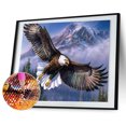 thumbnail image 2 of Cuadros Decorativos Kit de punto de cruz de alas de águila de pintura de diamante de taladro completo 5D DIY (30x40cm) Wdftyju embutido en tela, 2 of 9
