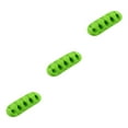 thumbnail image 2 of QualitChoice Silicone USB Cable Organizer Cable Winder Desktop Tidy Management Clips Cable Holder for Mouse Headphone Wire Organizer green 3Set, 2 of 6