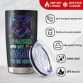 thumbnail image 2 of Gamer Gifts Tumbler 20oz, Cool Gifts for Gamers, Gamer Gifts for Men/Teen Boys Girls/Boyfriend, Gaming Gifts Cup 1 PC, Video Game Gifts Mug, Birthday Gifts for Game Lovers, 2 of 7
