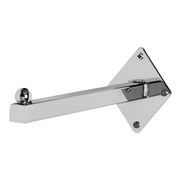 12 inch Chrome Straight Faceout Wall Mount - Set of 3