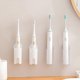 thumbnail image 4 of Adhesive Bathroom Toothbrush Stand Waterproof Plastic Storage Rack for Electric Brushes Easy Installation White, 4 of 4