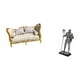 thumbnail image 5 of sofá de casa de muñecas,Muebles para casa de muñecas,sofá para casa de muñecas,decoración a escala,Figura de escritorio,Estatua de caballero,artesanía, 5 of 8